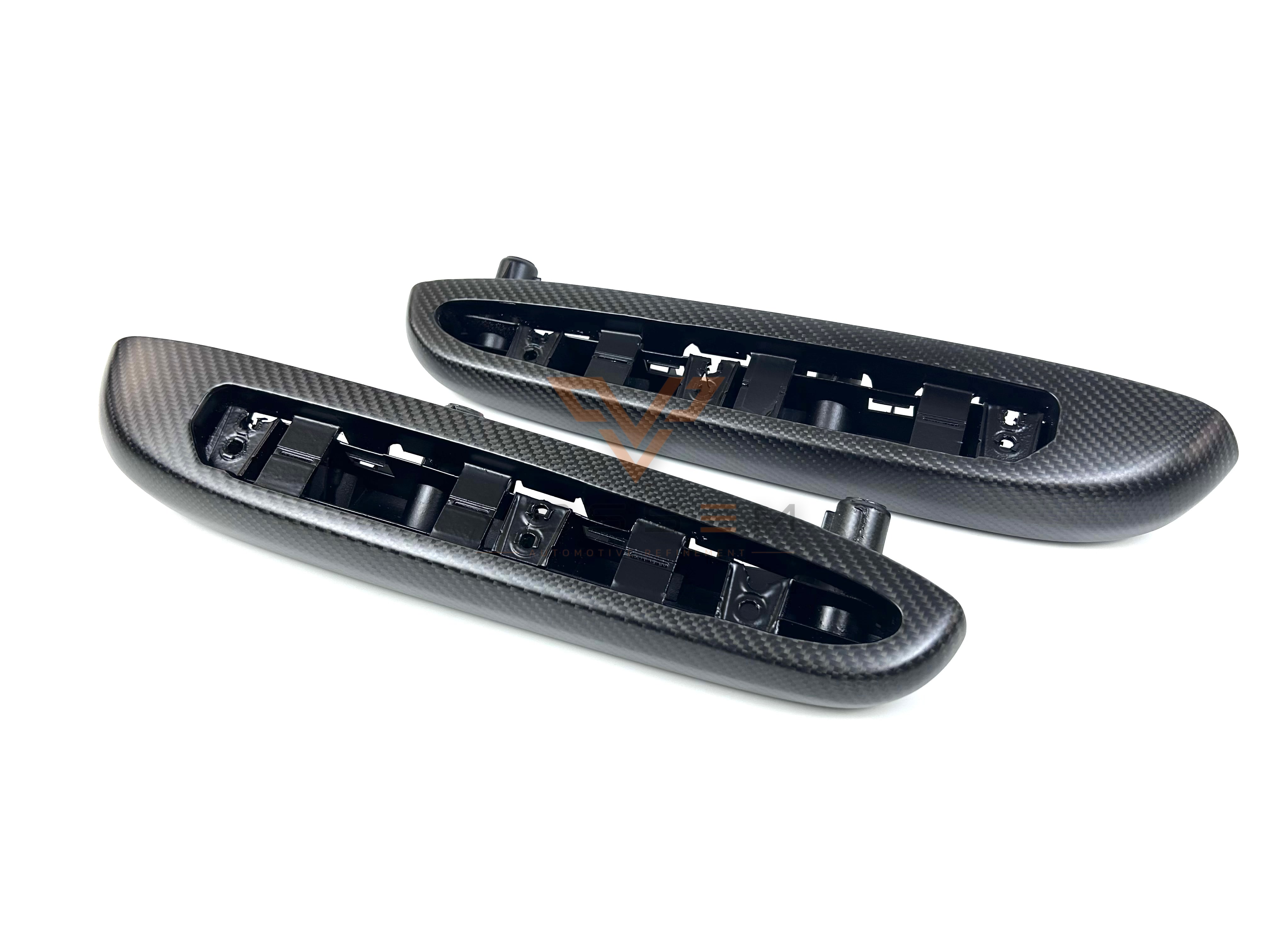 BMW E46 Armauflage Fahrer- Beifahrerseite hinten, Carbonteil für BMW E46 von Vossem